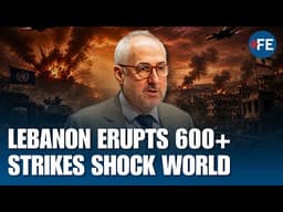 Lebanon Crisis Explodes | 600+ Strikes, UN Warns Situation Spiraling Out Of Control