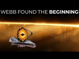 The Earliest Galaxy Ever Seen — James Webb Just Rewrote the Beginning of Time