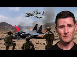 F-15E Pilot Reacts to Daring F-15E Crew Rescue Mission in Iran