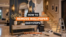 How To Remove Wallpaper Without Damaging Wall | 10 Easy Steps