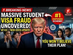 🚨 ICE Uncovers Massive Student Visa Fraud Scheme — New USCIS Update