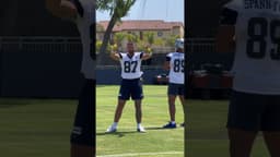 fergy ferg 🕺 | @AmericanAirlines #dallascowboys #nfl #trainingcamp #jakeferguson #practice #shorts