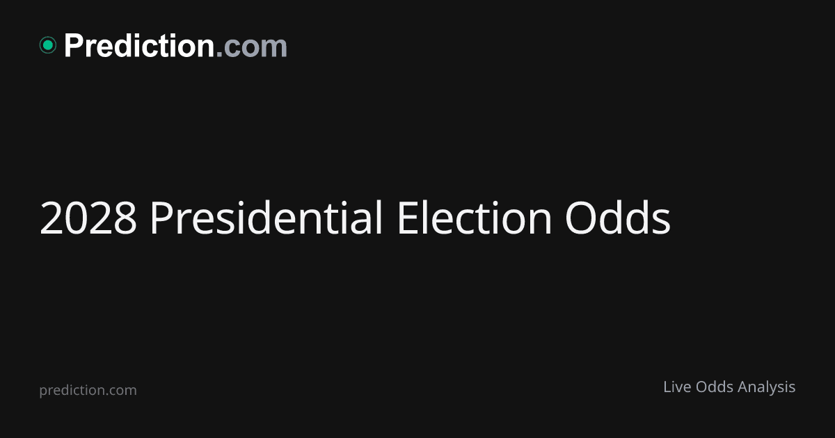 2028 Presidential Election Odds - Next President Live Tracker