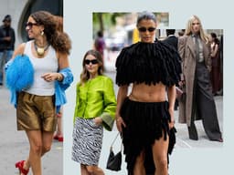 Chartreuse! Fringe! Novelty Bags! 12 NYFW Street Style Trends ...