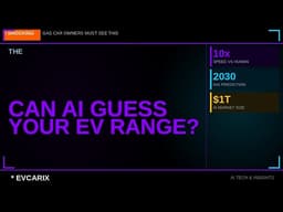 I Let AI Predict My EV Range — The Result Was Shocking