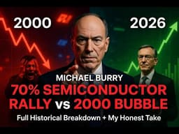 ⚠️ Semiconductor Stocks Surge 70% — Is This the 2000 Internet Bubble All Over Again?