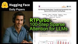 RTPurbo: 100-Step Sparse Attention for LLMs