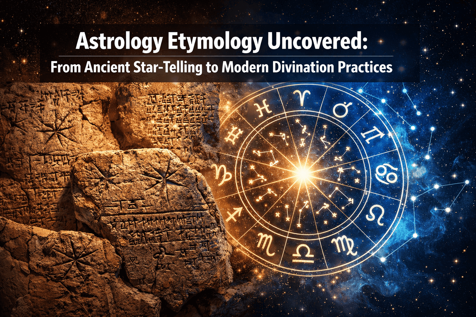 Astrology Etymology Uncovered: From Ancient Star-Telling to Modern