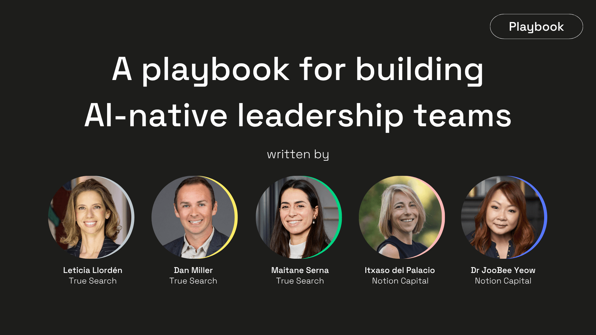 A Playbook for Building AI-Native Leadership Teams