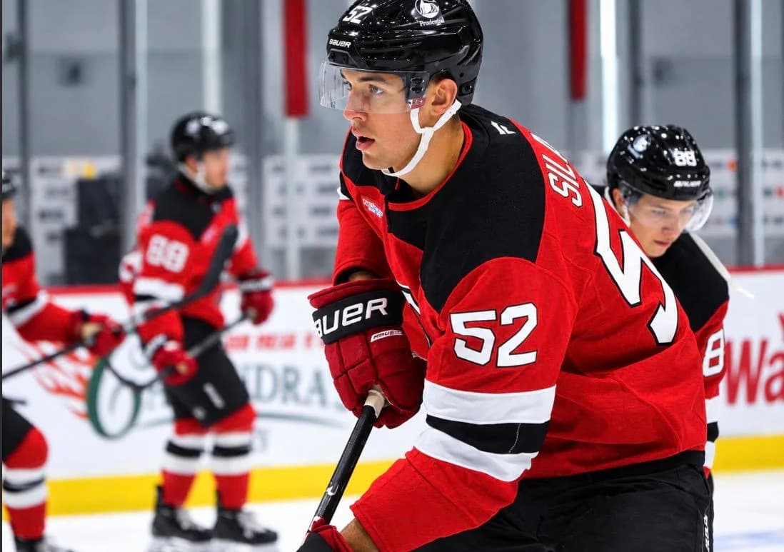 Devils Fall in First Rookie Scrimmage as Cole Eiserman Scores OT ...