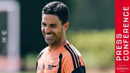 PRESS CONFERENCE | Mikel Arteta on Saka, Rice, Guimaraes, Coventry, the new season, Community Shield