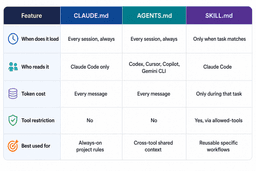 Claude.MD vs SKILLS.MD vs AGENTS.MD, What to use ...