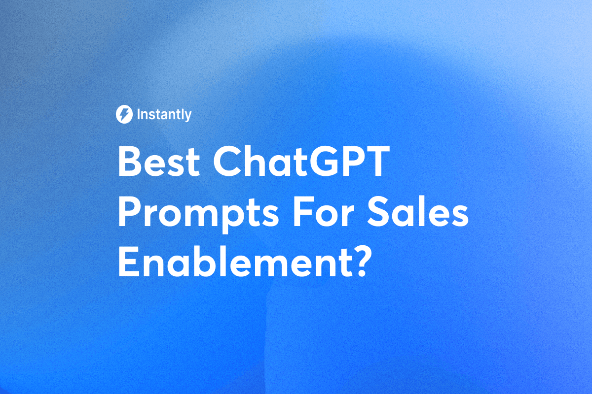 ChatGPT prompts for sales enablement: RevOps guide
