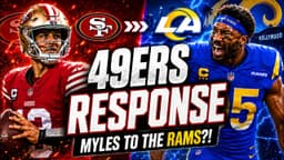 How do the 49ers react to the Rams trading for Myles Garrett?