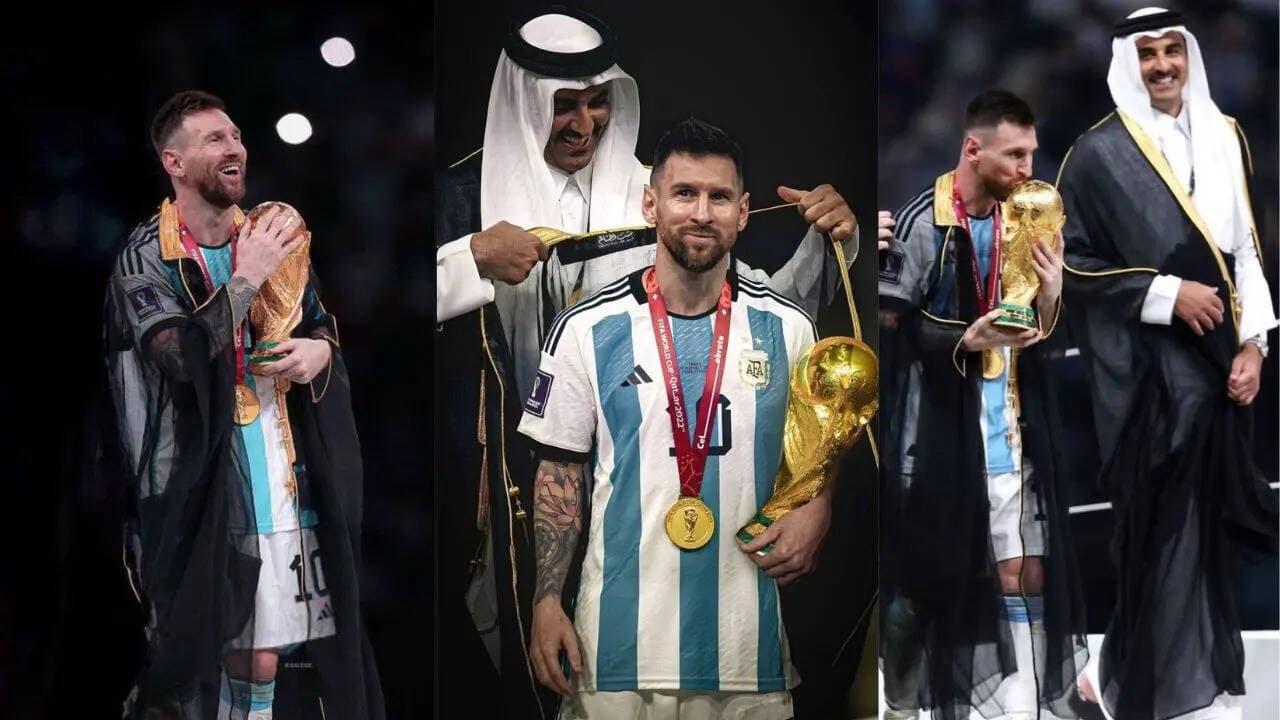 When A Traditional Arab Bisht Became Lionel Messi's Most ...
