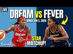 WNBA Analytics Preview: DREAM VS FEVER | Jun 5, 2026 BATTLE 🏀