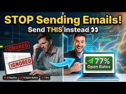 AI Replaces Cold Emails: 77% Open Rates, More Deals in Minutes