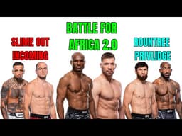 3 New UFC Main Events Reaction - DDP vs Usman, Ankalaev vs Rountree & Medic vs D-Rod