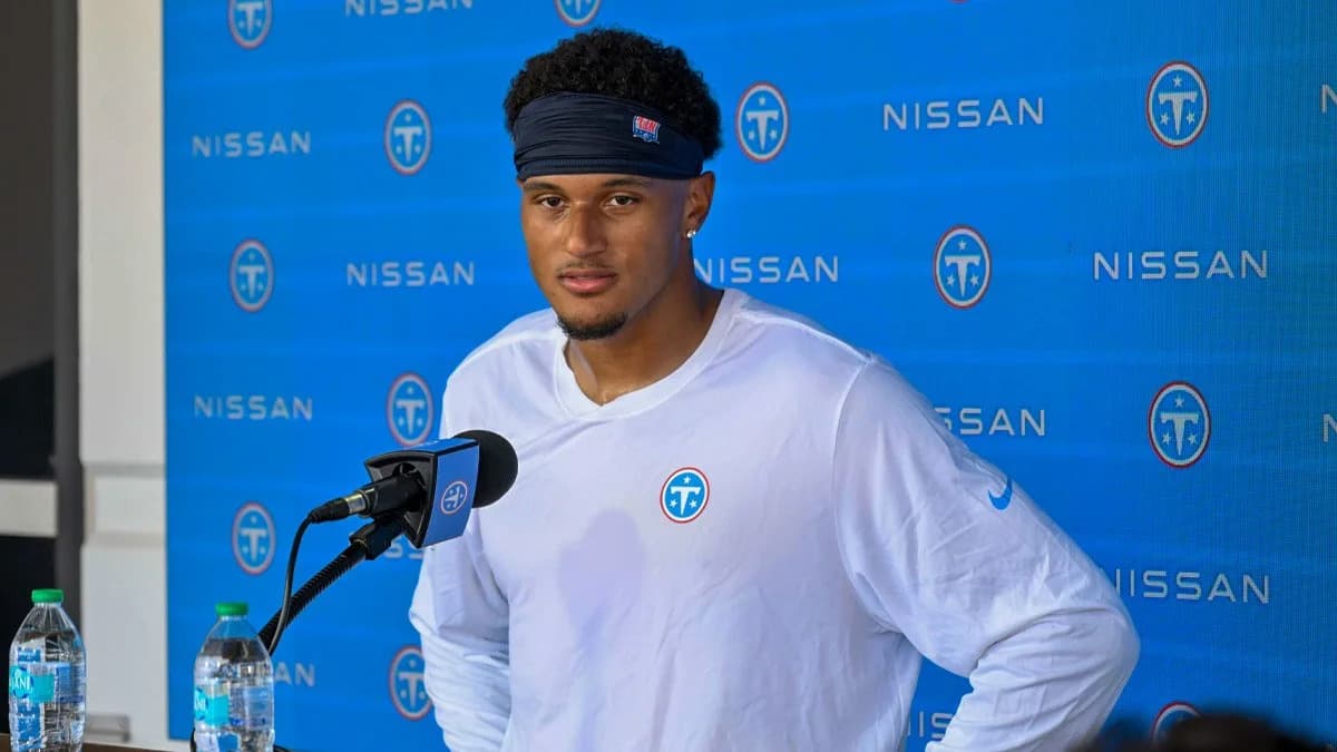 Titans' Alontae Taylor sends defiant social media message ...
