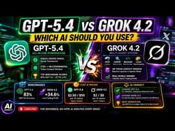 GPT-5.4 vs Grok 4.2: Which AI Model Actually Wins? (Real World Test)