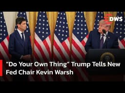 President Trump Swears In Kevin Warsh as New Fed Chair During Historic White House Ceremony | AC1G