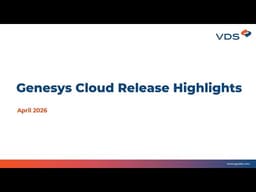 Genesys Cloud April Release Highlights: AI Copilot, Callback, Screen Recording & WFM Updates