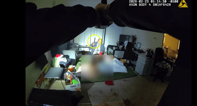 Body camera footage shows moments before Fairfax County police officer shoots, kills man in deadly stabbing incident