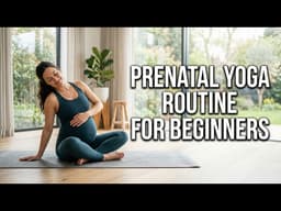 Prenatal Yoga for Beginners | Stretch Tight Hips & Lower Back