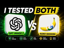 Nano Banana vs GPT Image 2 - Best AI Image Tool in 2026?