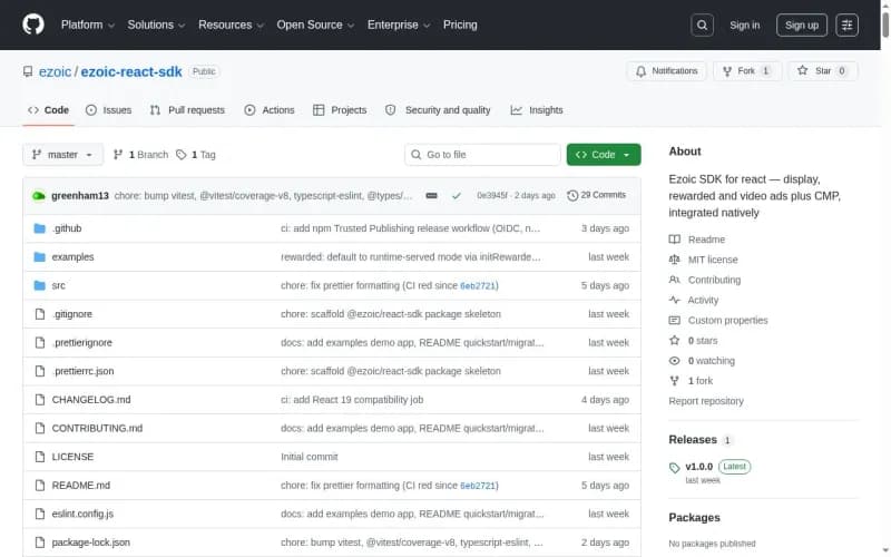 Ezoic Open-Sources React, Vue and Angular SDKs
