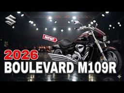 2026 Suzuki Boulevard M109R Finally REVEALED — Muscle Cruiser Beast!
