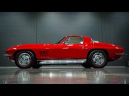 1967 CORVETTE 427 400HP RED WHITE NUT & BOLT RESTO FREE ENCLOSED DELIVERY FOR SALE R3MOTORCARS.COM