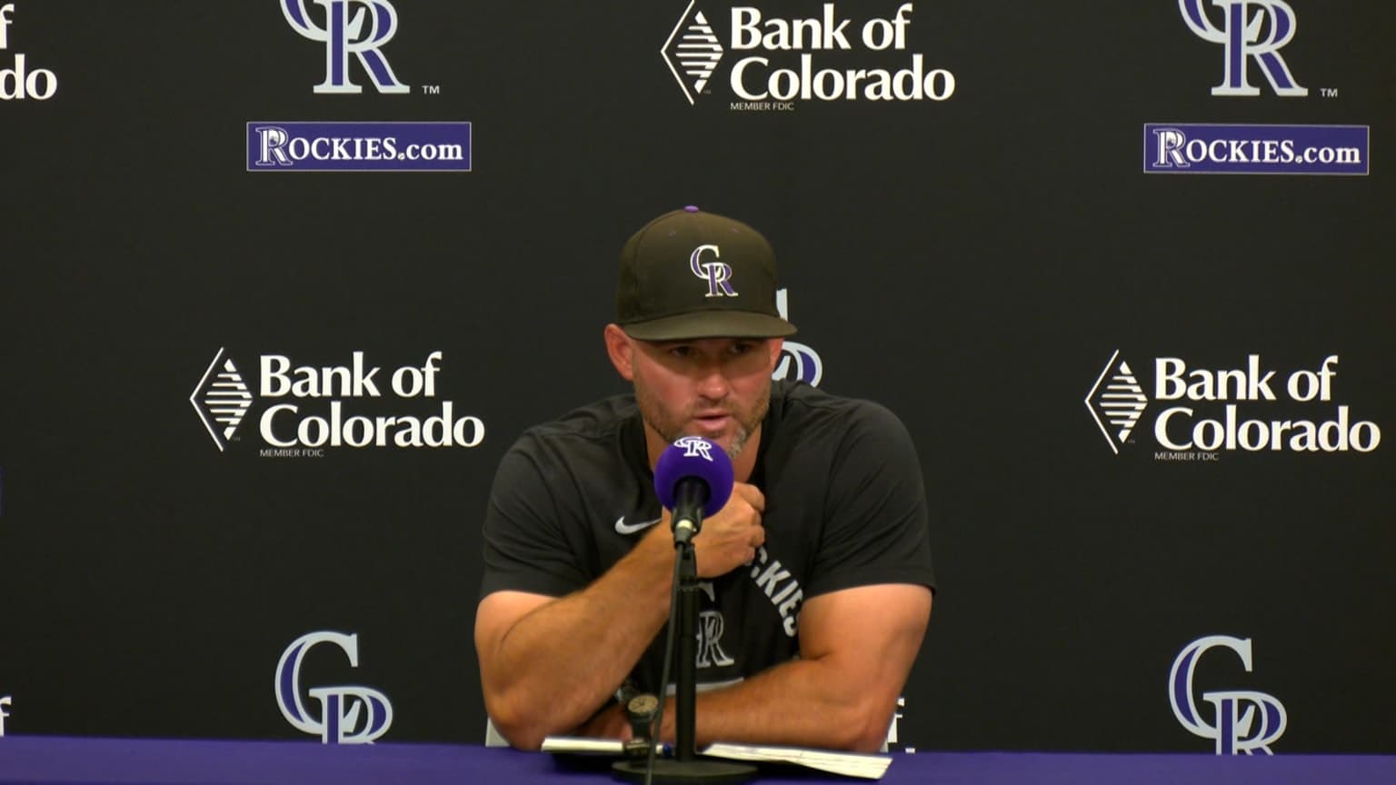 Warren Schaeffer talks pitching in loss to Padres | Colorado Rockies