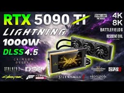 MSI RTX 5090 Lightning Z 1000W - Test in 12 Games | 4K | 8K |