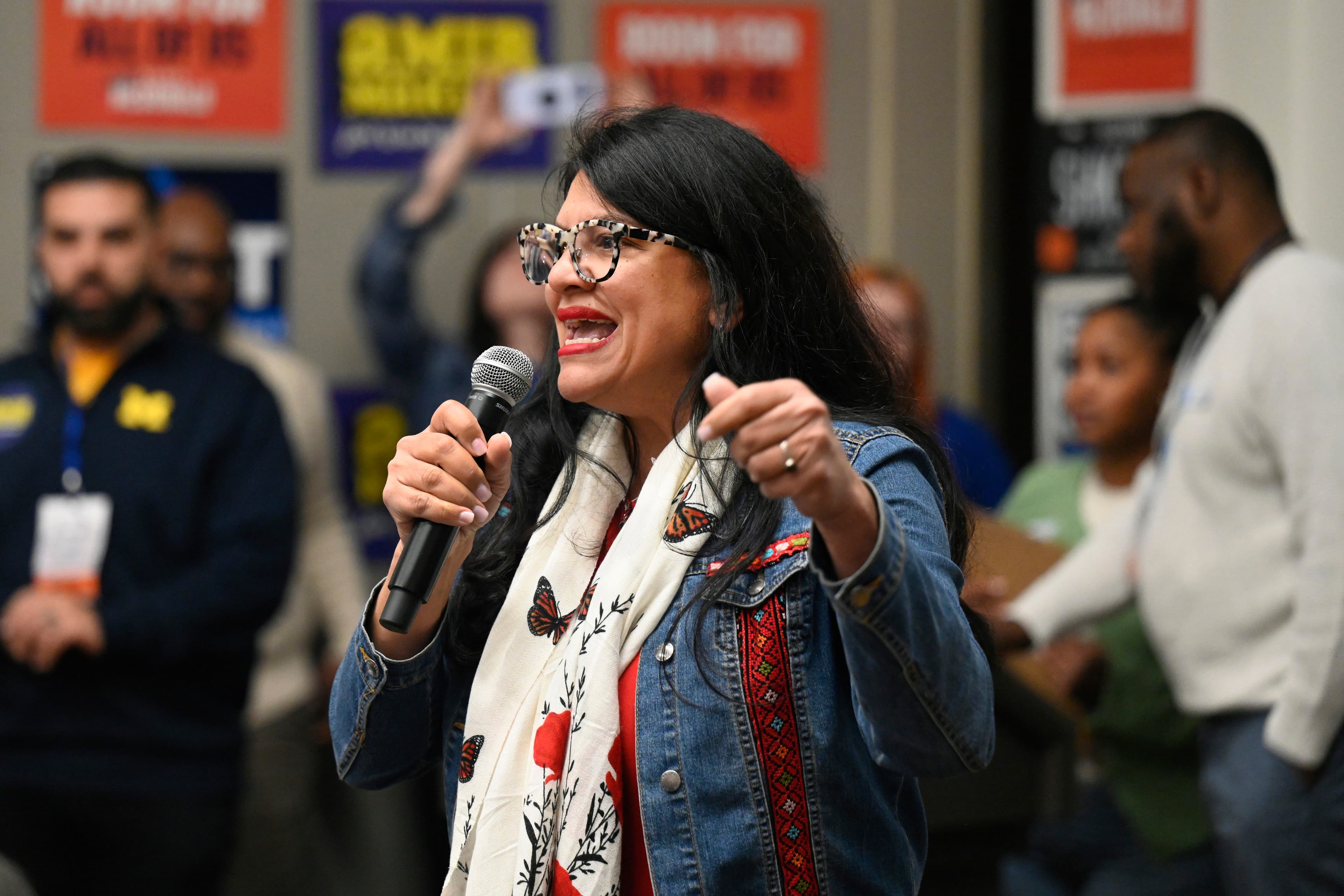 Rep. Rashida Tlaib's visit to Florida to campaign for her colleagues' challengers sparks controversy