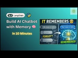 Build an AI Chatbot That Remembers Everything (Python + LangChain)