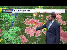 Light freezing rain early, windy & warmer Friday afternoon (4-3-26)