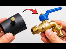 🔧 How to Fix a Metal Water Valve Leak Easily – Anyone Can Do It