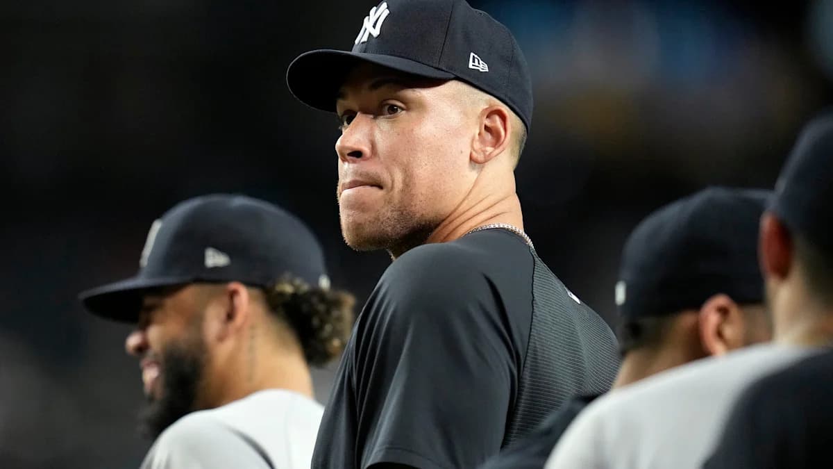 Aaron Judge's wild-card absence offers a glimpse of ... - Yahoo Sports