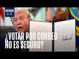 ¿Restricciones de Trump al voto por correo podría impactar las elecciones de medio término?