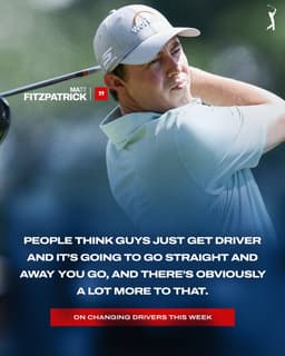 @PGATOUR: After ranking T60 in driving accuracy at the U.S. Open, @MattFitz94 put a new driver in play for @Tr...