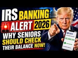 IRS Banking Alert 2026 — Why Seniors Should Check Their Account Balance Now