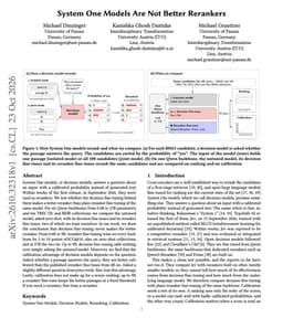 @omarsar0: Are decision models useful for reranking?

This new paper compares decision models with fine-tuned r...