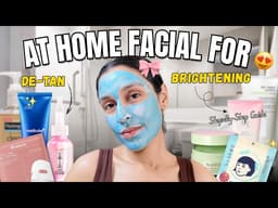 At-Home De-Tan/Brightening Facial | For Blackheads & Glow | Chetali Chadha