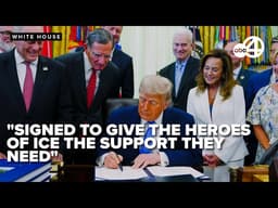 FULL: Donald Trump signs Secure America Act into law