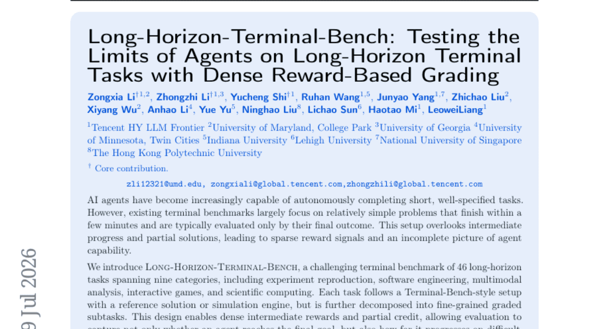 Long-Horizon-Terminal-Bench: Testing the Limits of Agents on Long-Horizon Terminal Tasks with Dense Reward-Based Grading