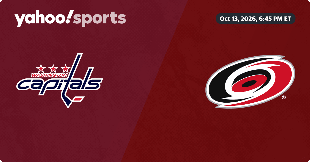 Washington Capitals @ Carolina Hurricanes