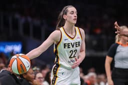New angle of Caitlin Clark's and-1 play in Fever-Sun game ...