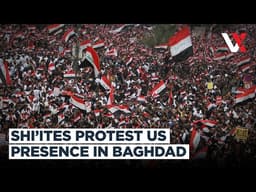 Thousands In Baghdad Demand US Exit As War With Iran Ignites Regional Fury | VERTEX