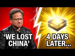 Nvidia Gave Up China - 4 Days Later THIS Happened